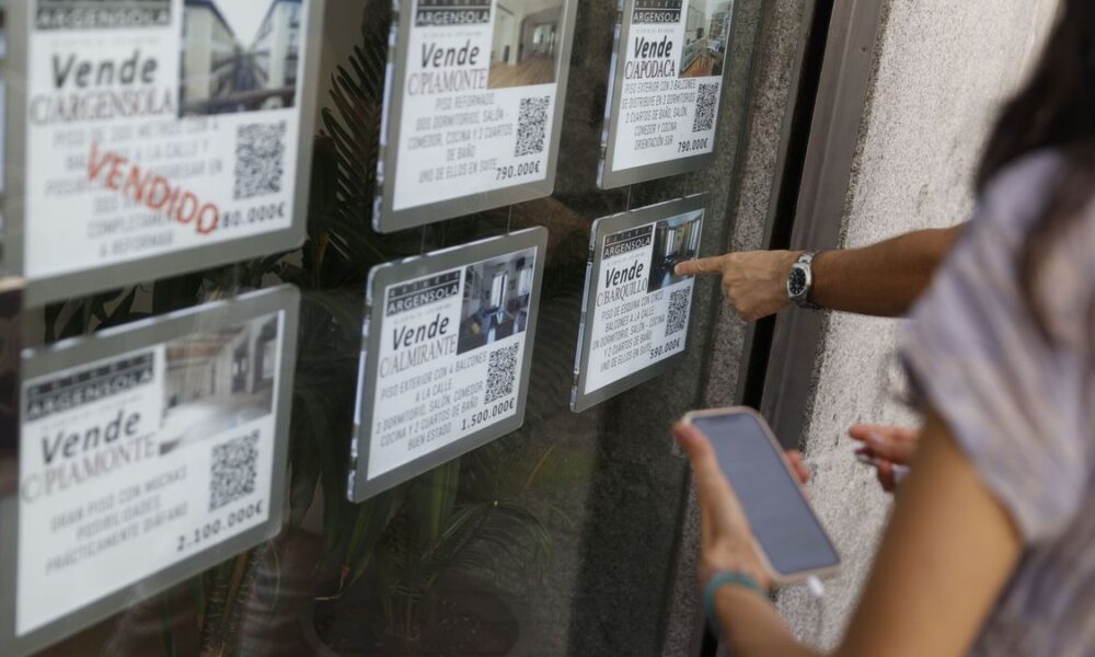 caída de los precios de los inmuebles en España