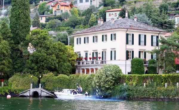 Casa de George Clooney en Italia